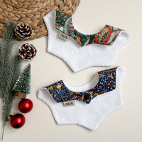 Starry Baby Bib  |  Liberty My Little Star Green