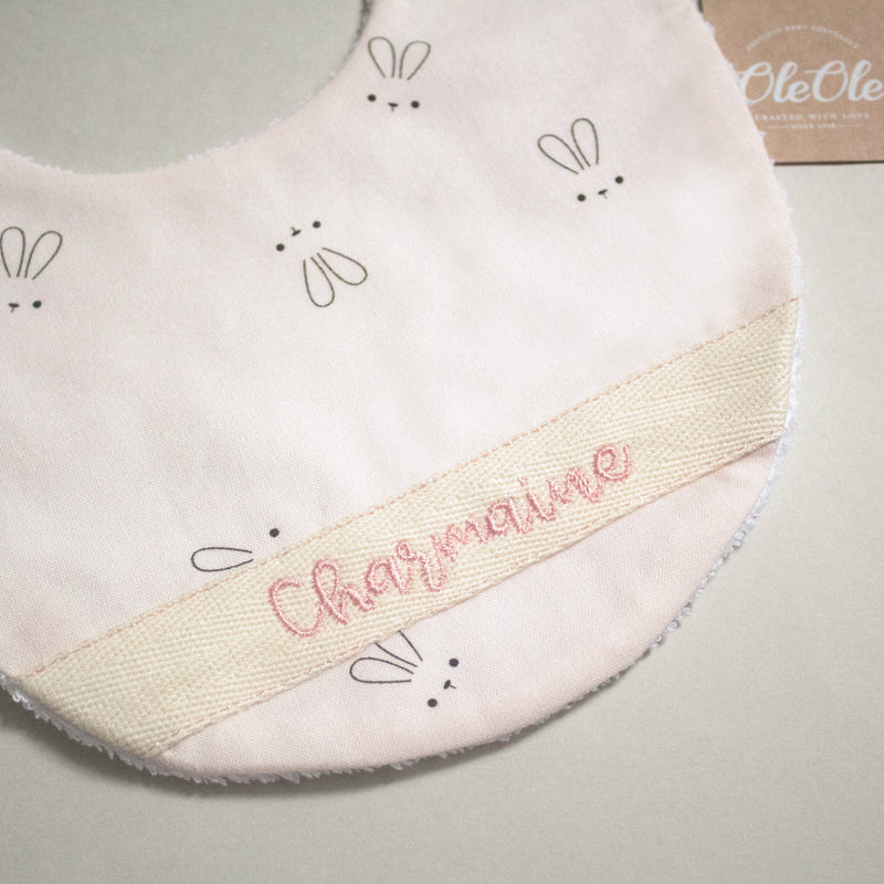 Baby Bib |  A Bunny Day