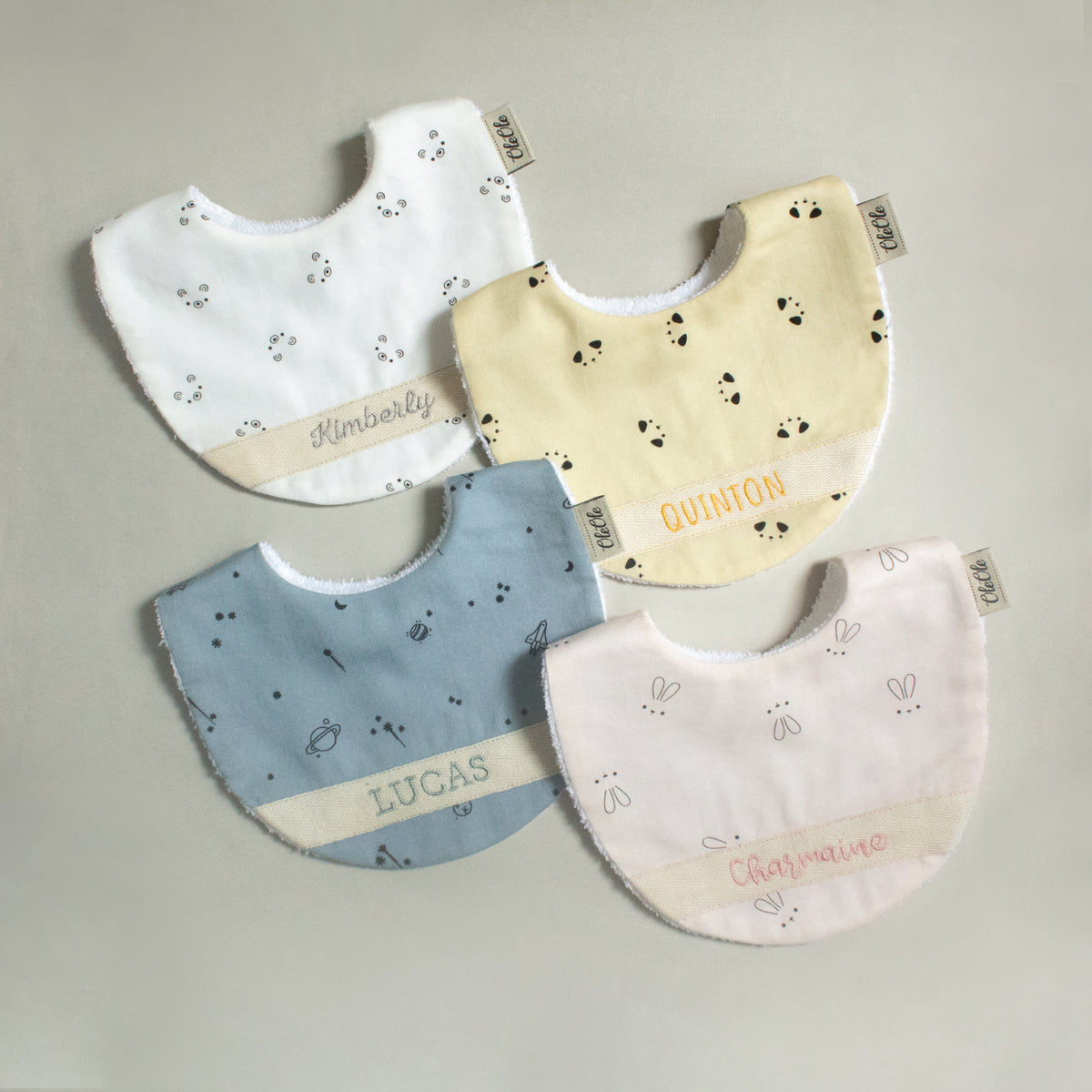 Baby Bib |  A Bunny Day