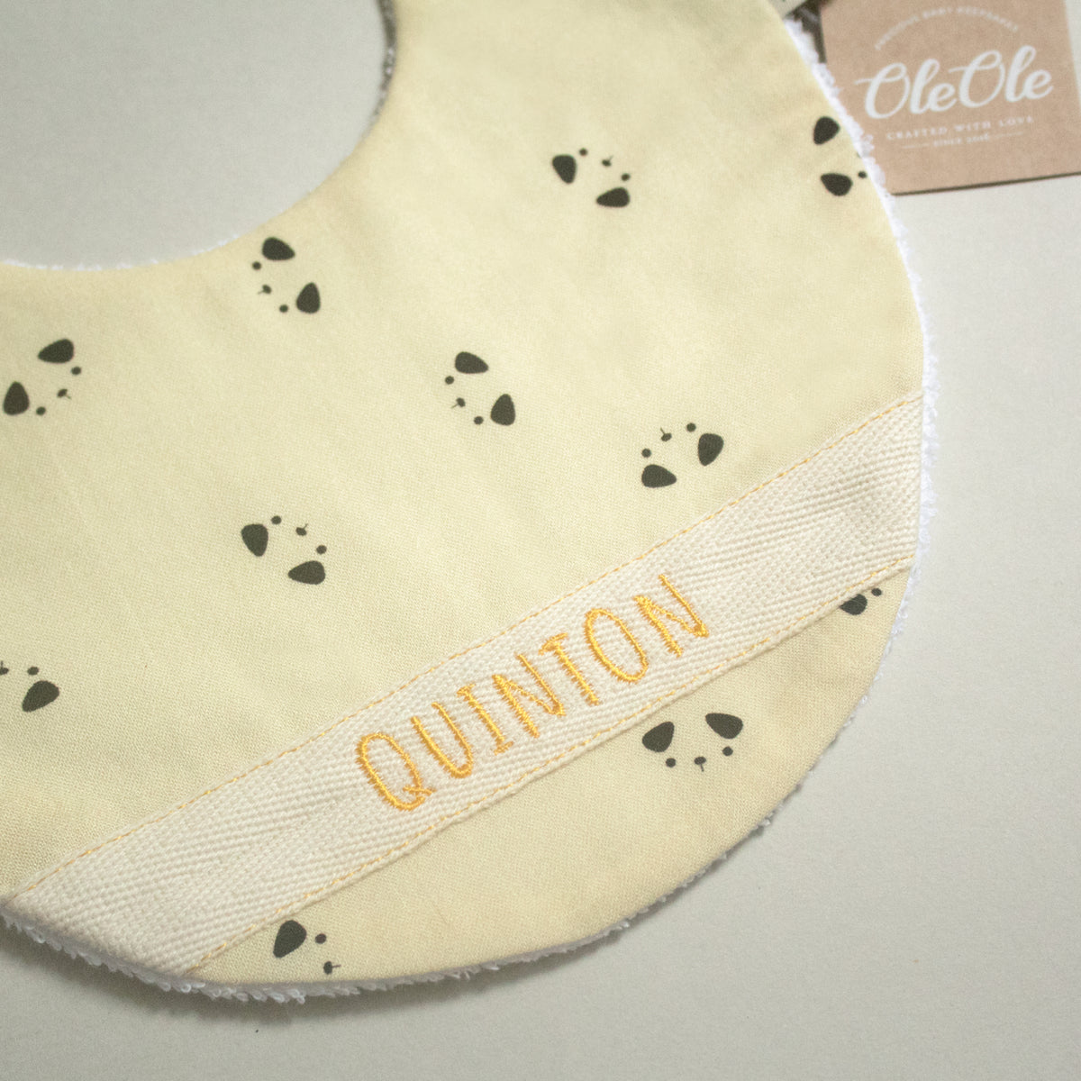 Baby Bib |  A Puppy Day