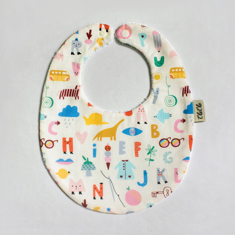 Baby Bib |  Alphabet Party