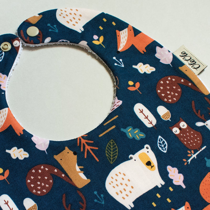 Baby Bib |  Bedtime in the Forest