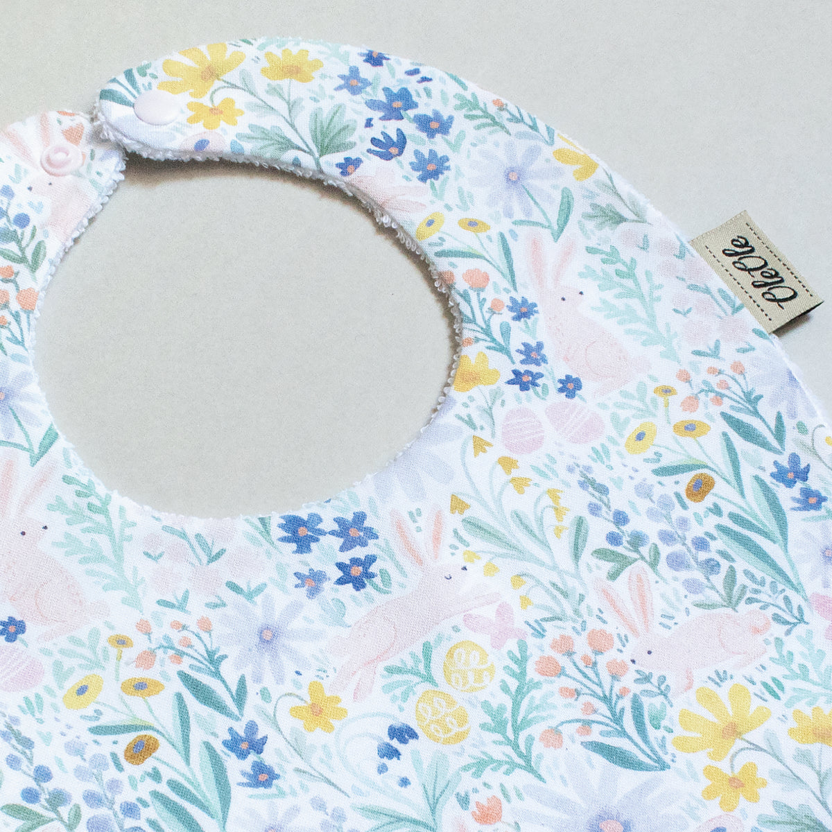 Baby Bib |  Bunny Bloom