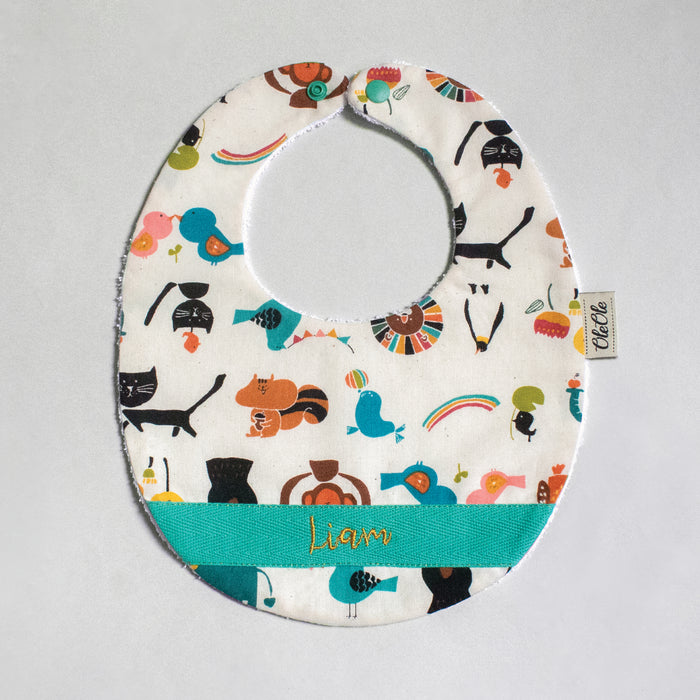 Baby Bib |  Circus Buddies