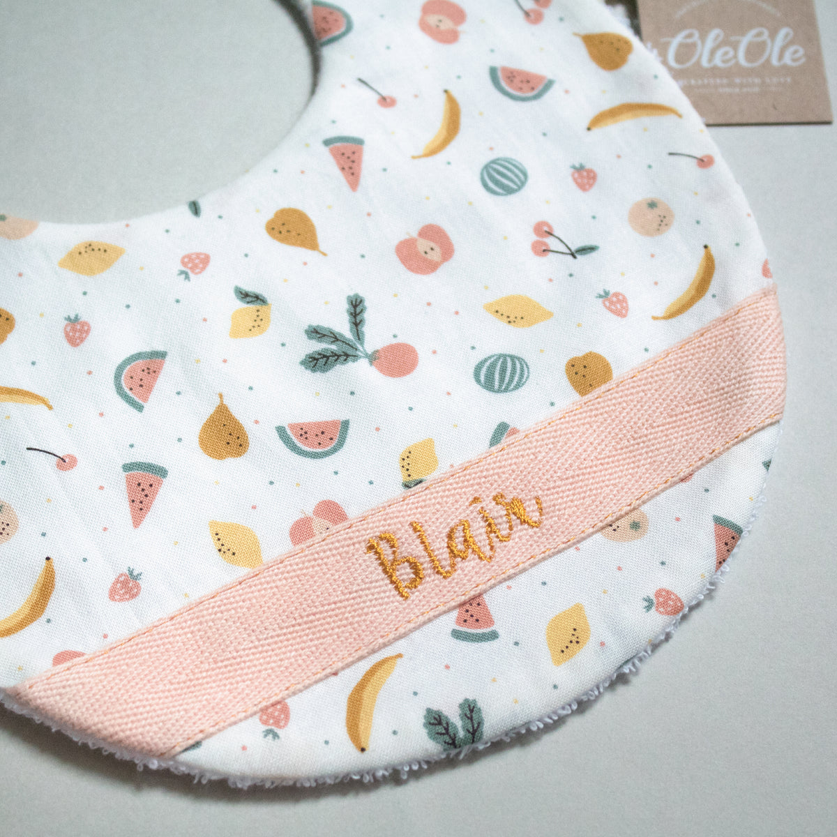 Baby Bib |  Fruity