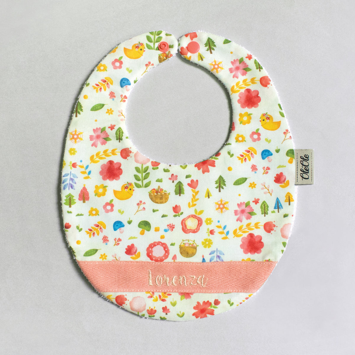 Baby Bib |  Garden of Rainbow