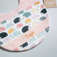 Baby Bib |  Hedgehog