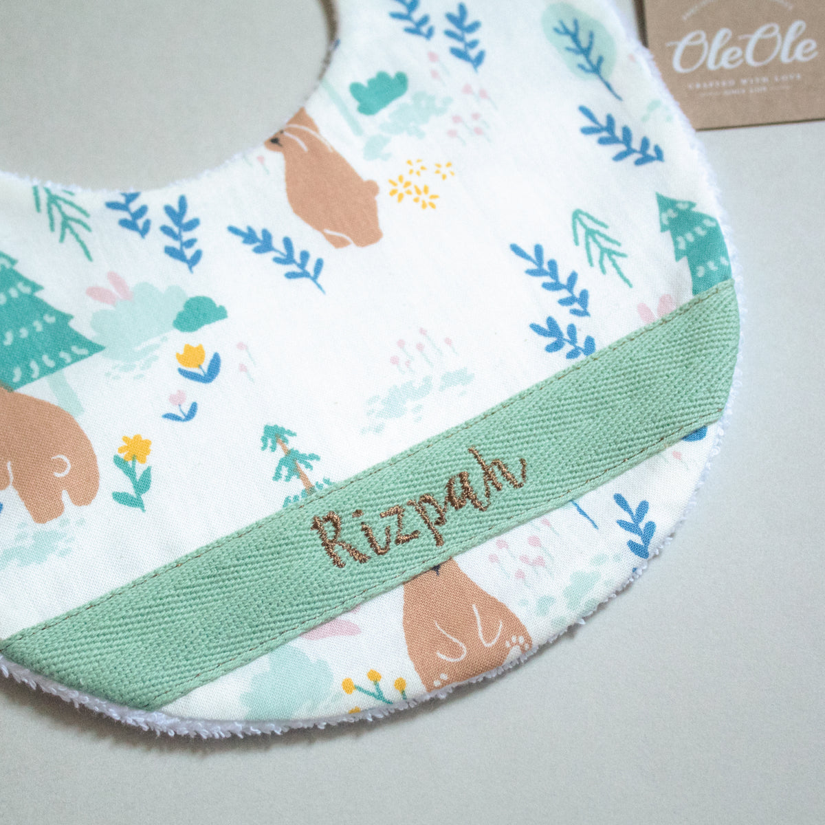 Baby Bib |  Hide and Seek