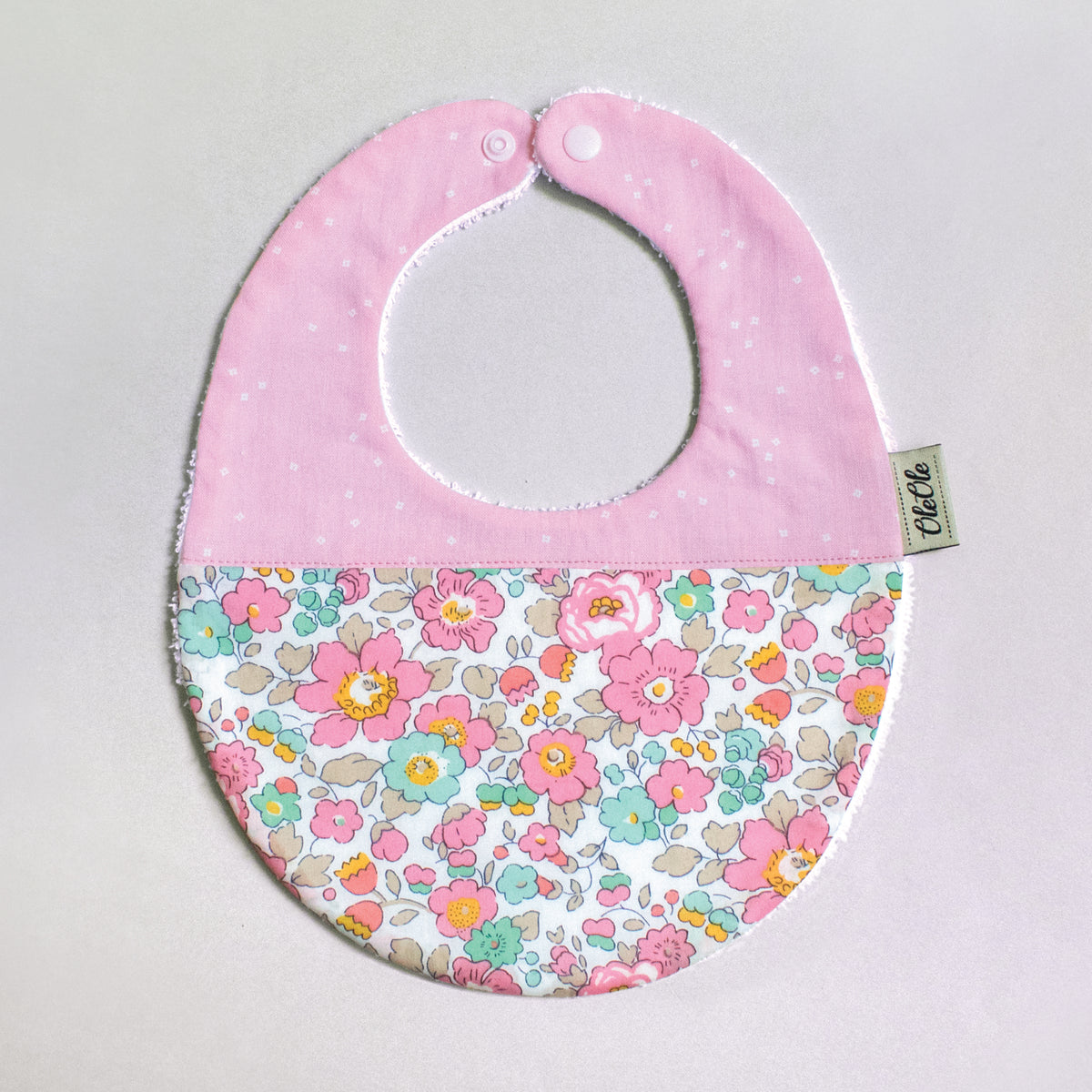 Baby Bib |  Liberty Betsy Pink