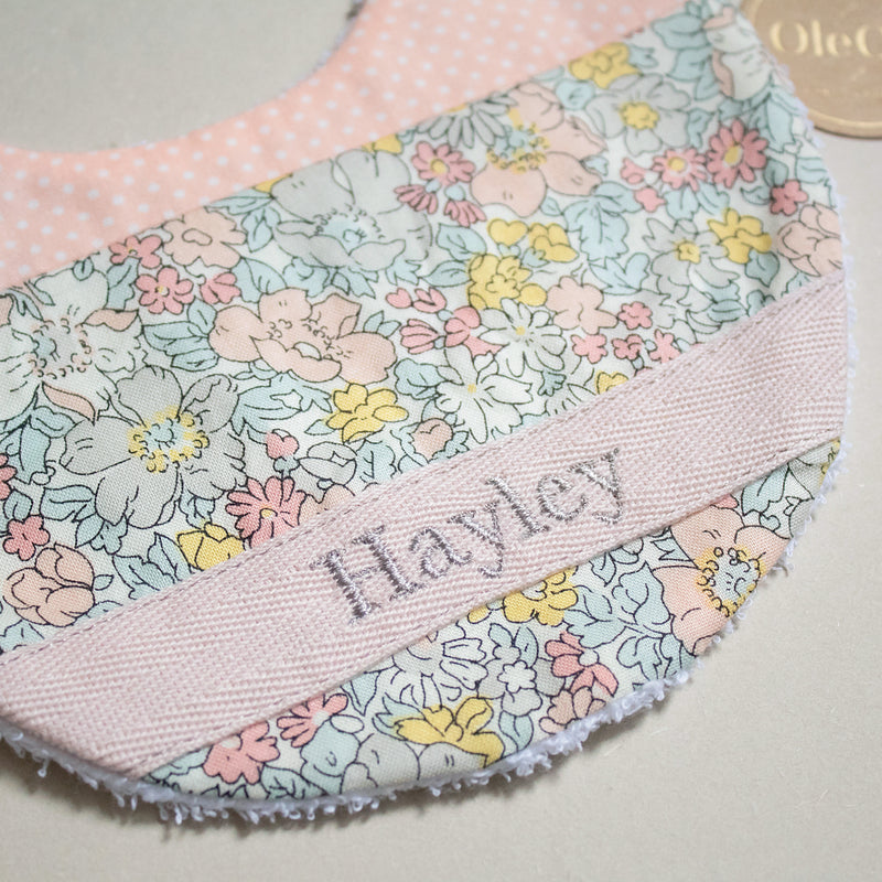 Baby Bib |  Liberty Blossom