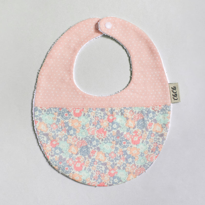 Baby Bib |  Liberty Michelle Coral