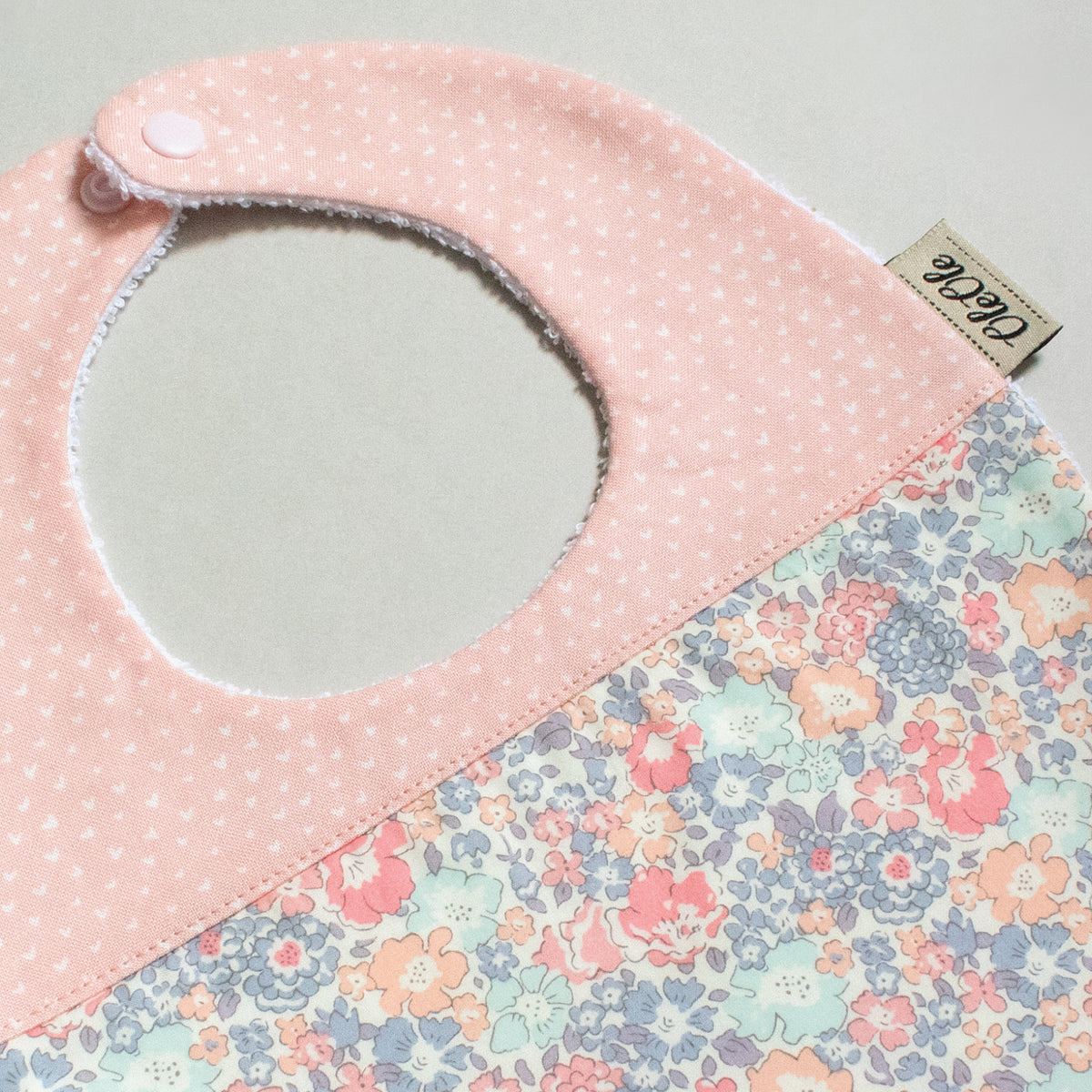 Baby Bib |  Liberty Michelle Coral