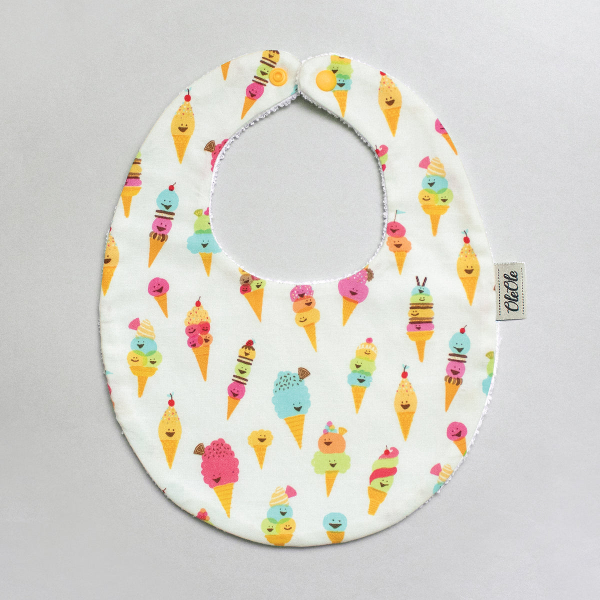 Baby Bib |  Rainbow Sundae