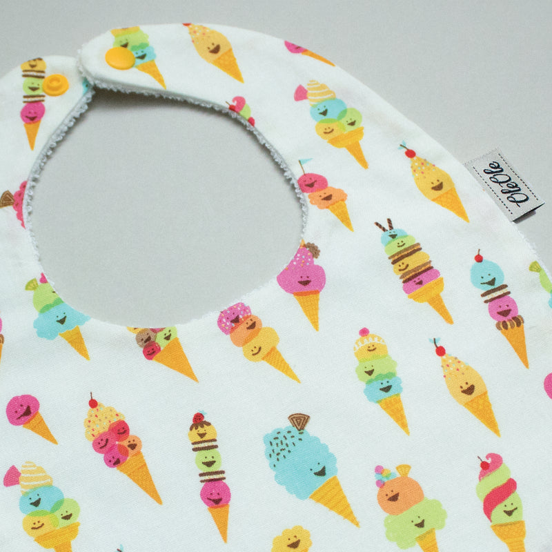 Baby Bib |  Rainbow Sundae