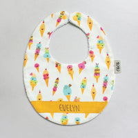 Baby Bib |  Rainbow Sundae