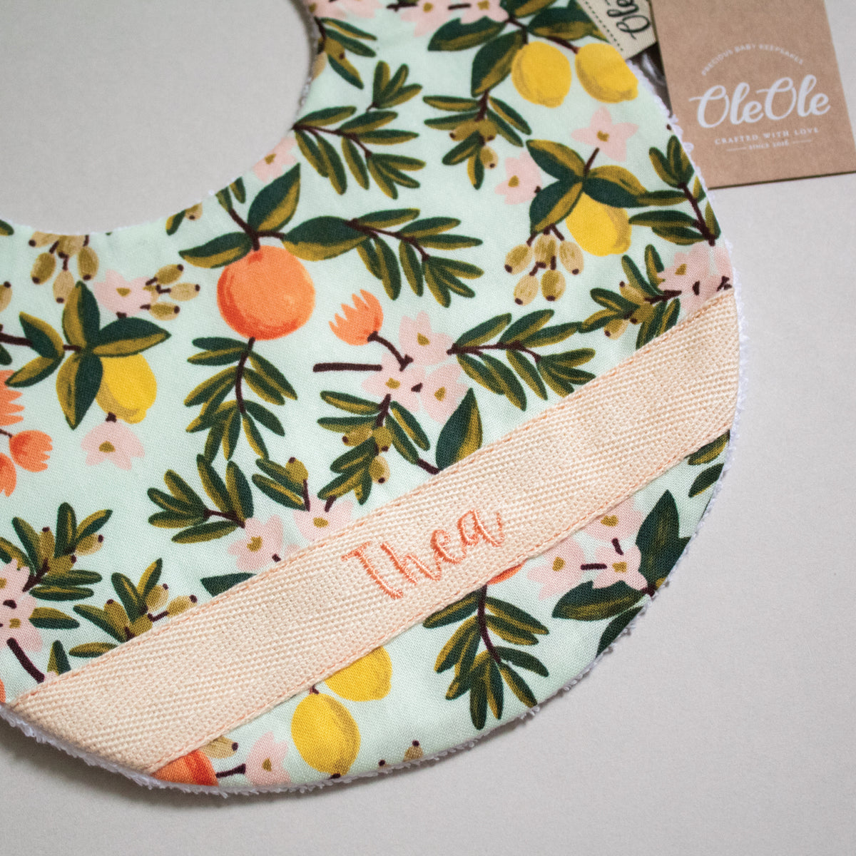 Baby Bib |  Rifle Paper Co. Patia