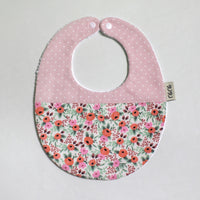 Baby Bib |  Rifle Paper Co. Rosa Dusty Pink