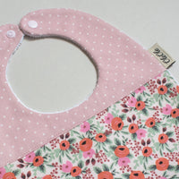 Baby Bib |  Rifle Paper Co. Rosa Dusty Pink