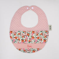 Baby Bib |  Rifle Paper Co. Rosa Dusty Pink