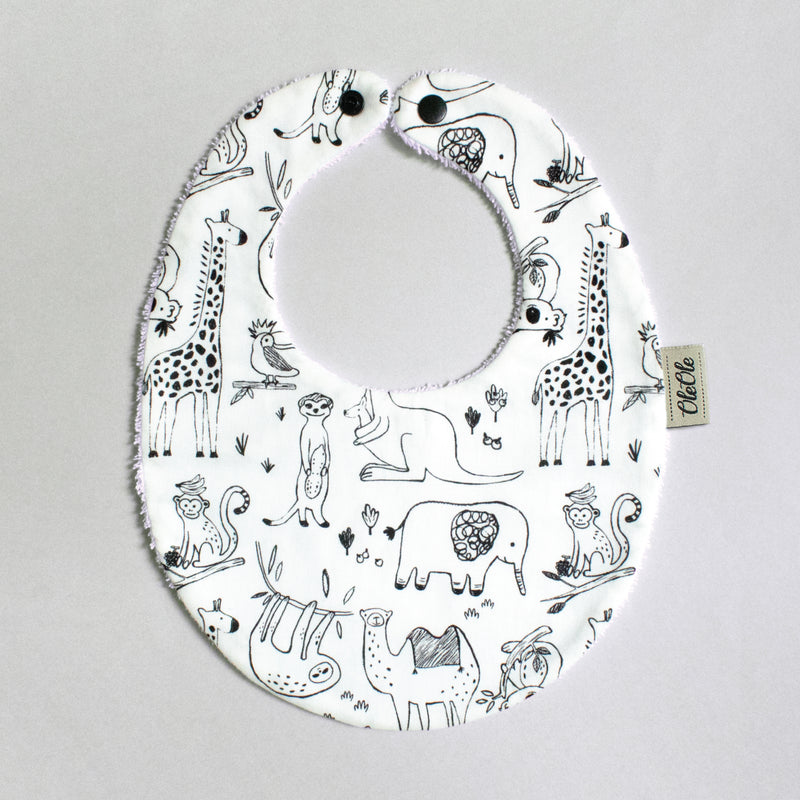 Baby Bib |  Safari