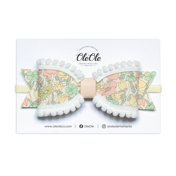 Fairy Bow | Liberty Poppy Pastel