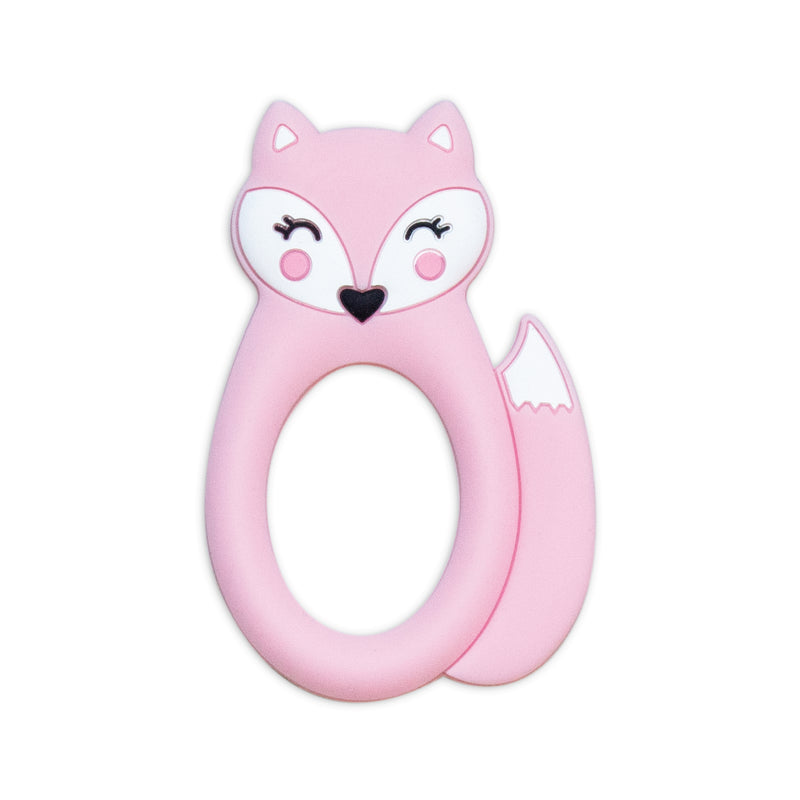 Fox Teether  |  Pink