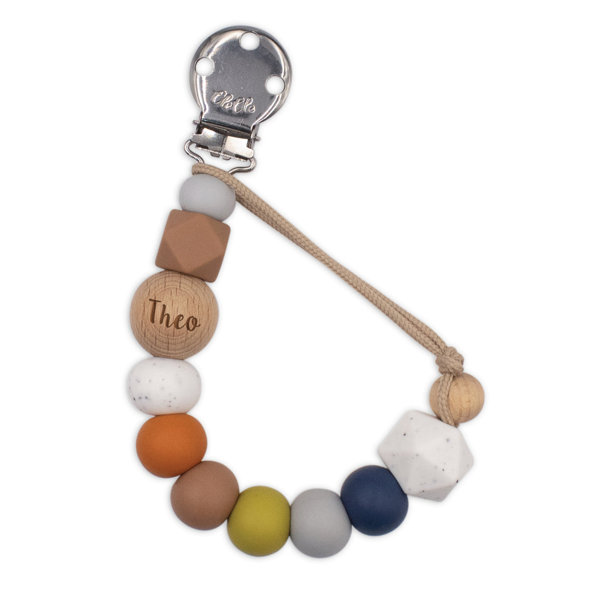 Personalised Pacifier Clip  |  Free Spirit