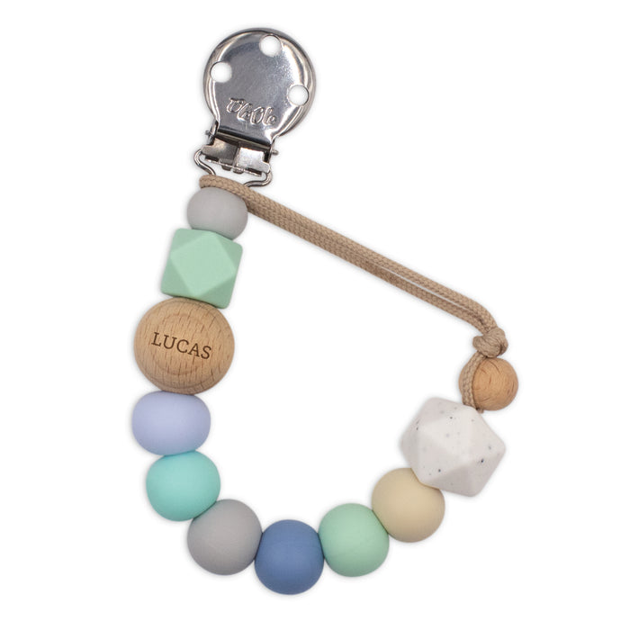 Personalised Pacifier Clip  |  Ocean Dreams