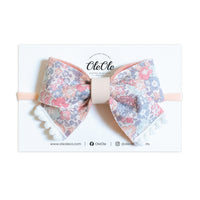 Pinwheel Bow | Liberty Michelle Coral