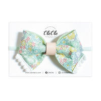 Pinwheel Bow | Liberty Michelle Mint