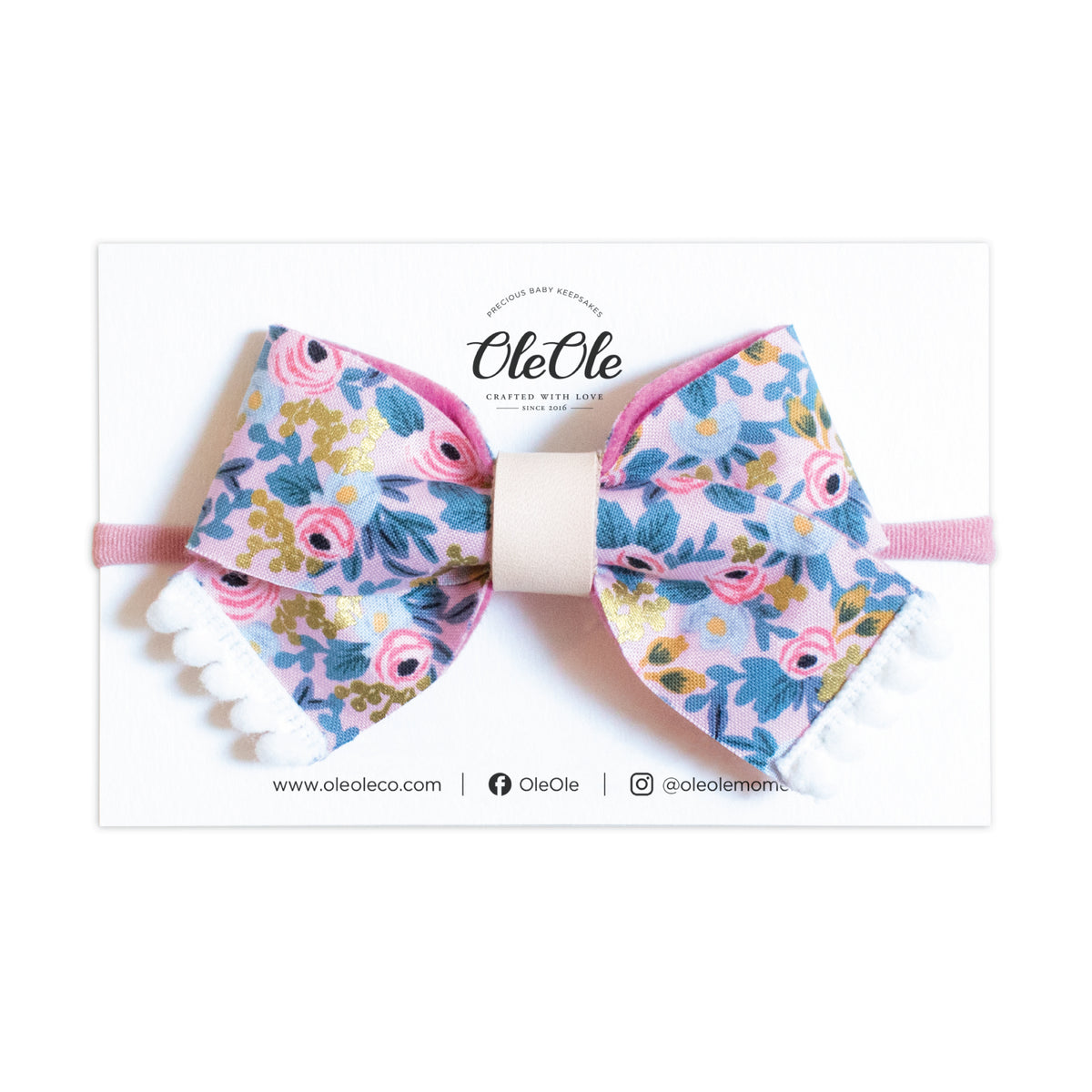 Pinwheel Bow | Rifle Paper Co. Rosa Violet