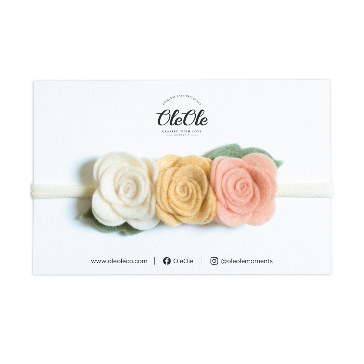 Rose Trio | Ivory