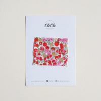 Scalloped Baby Bib  |  Liberty Wiltshire Star