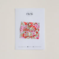 Scalloped Baby Bib  |  Liberty Wiltshire Star