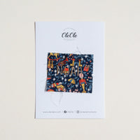 Starry Baby Bib  |  Liberty Magical Forest