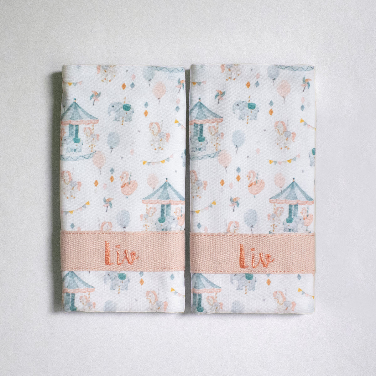 Strap Cover Teething Pad | Dreamy Carnival