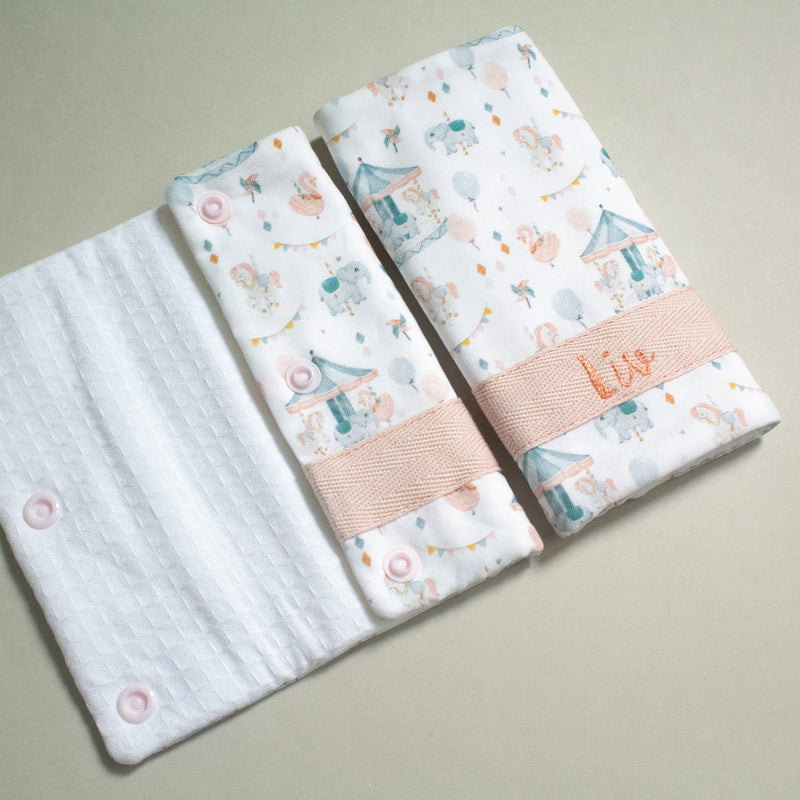 Strap Cover Teething Pad | Dreamy Carnival