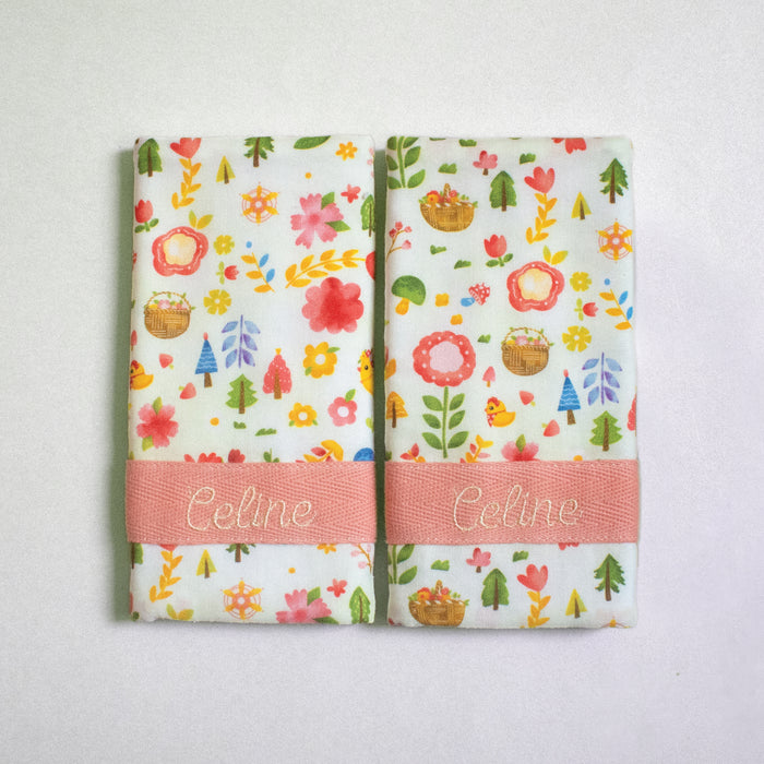 Strap Cover Teething Pad |  Garden of Rainbow